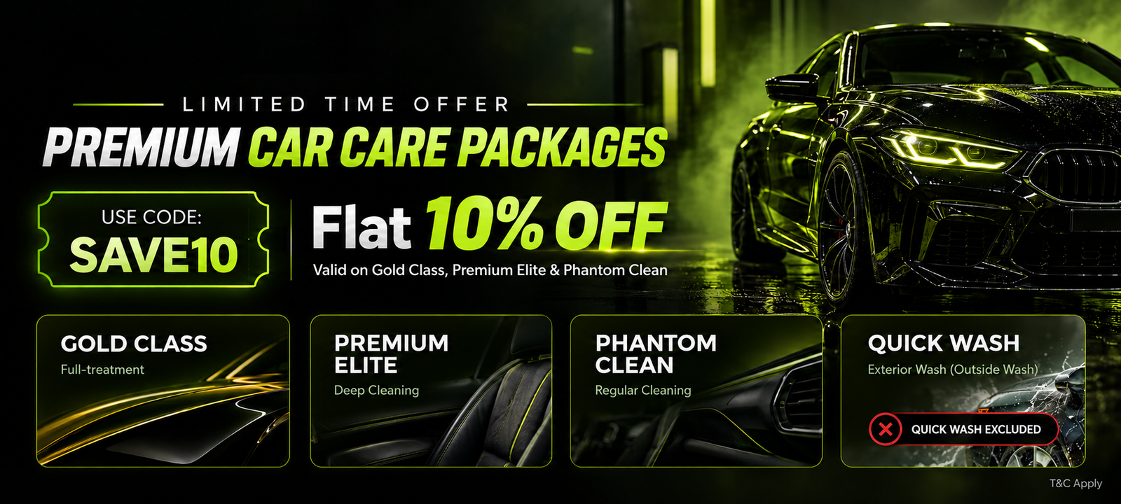 PorisCar special offer